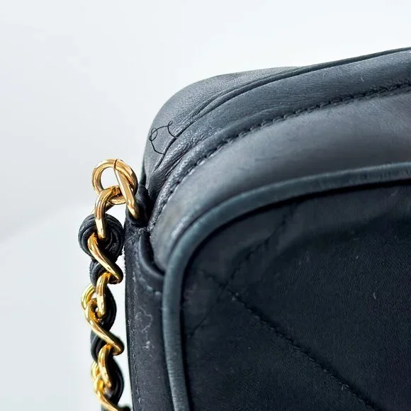 Chanel Black Satin Tassel Bag - Picture 7 of 14